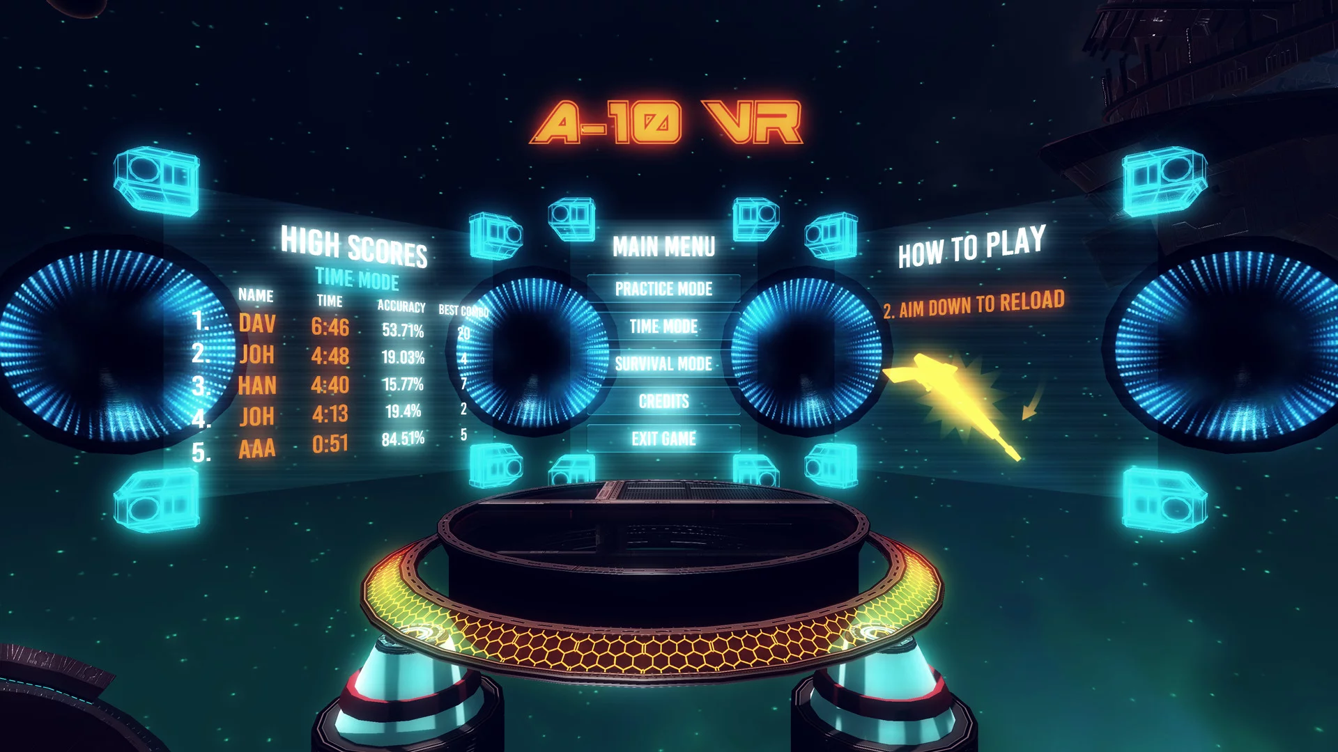 Изображение игры: A-10 VR