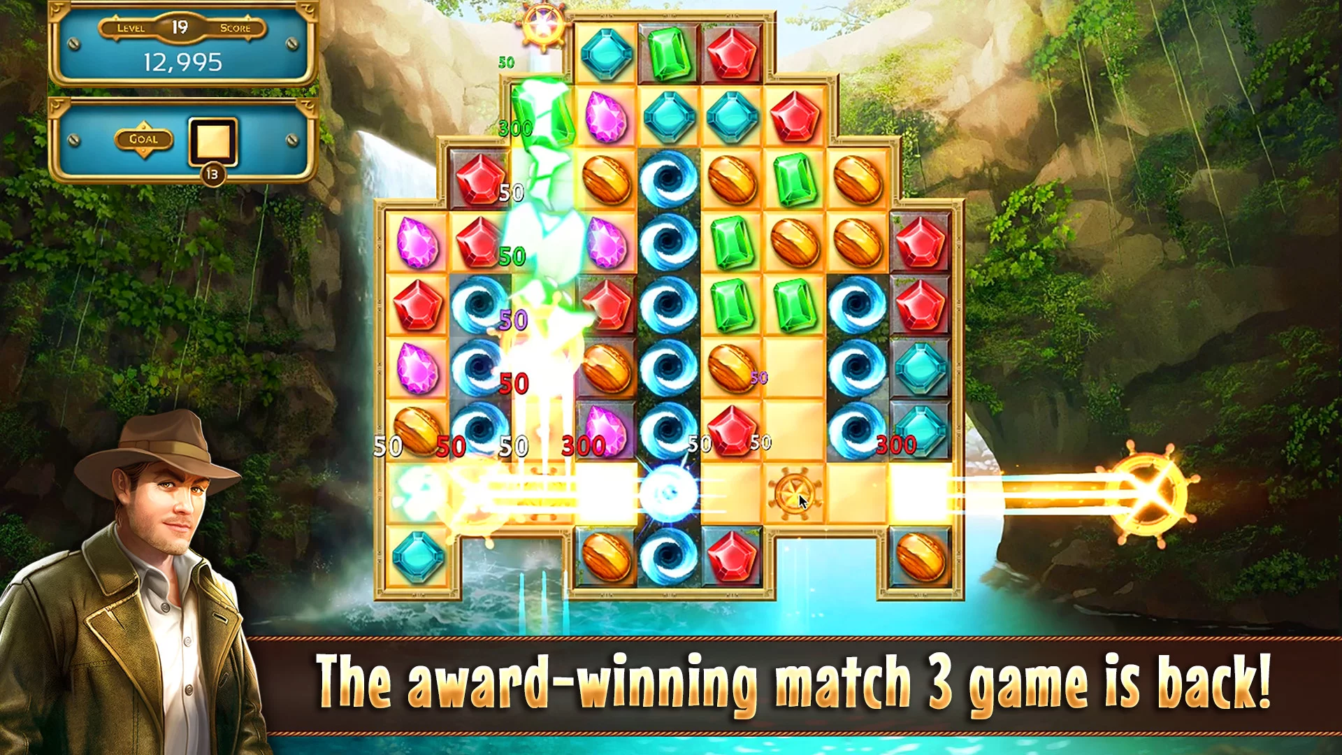 Изображение игры: Jewel Quest Seven Seas Collector's Edition
