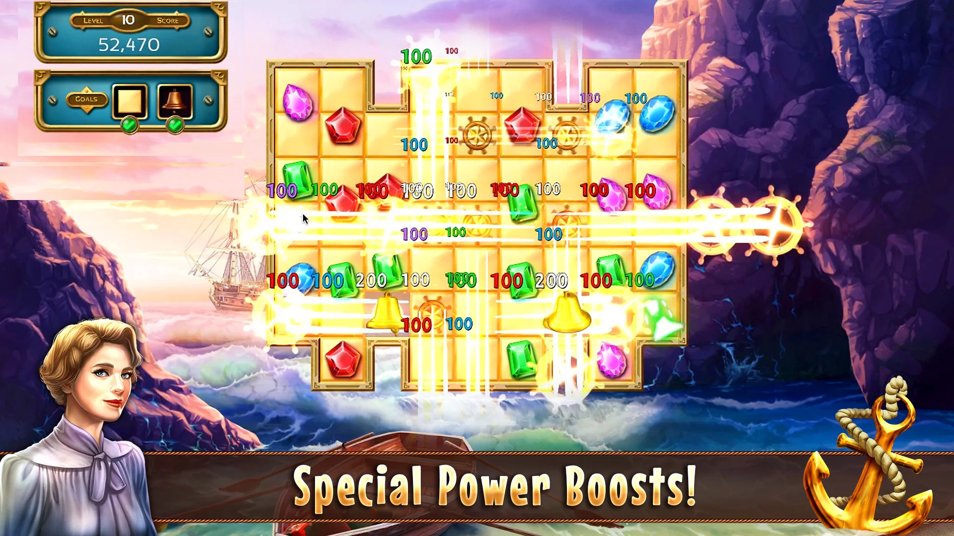 Изображение игры: Jewel Quest Seven Seas Collector's Edition