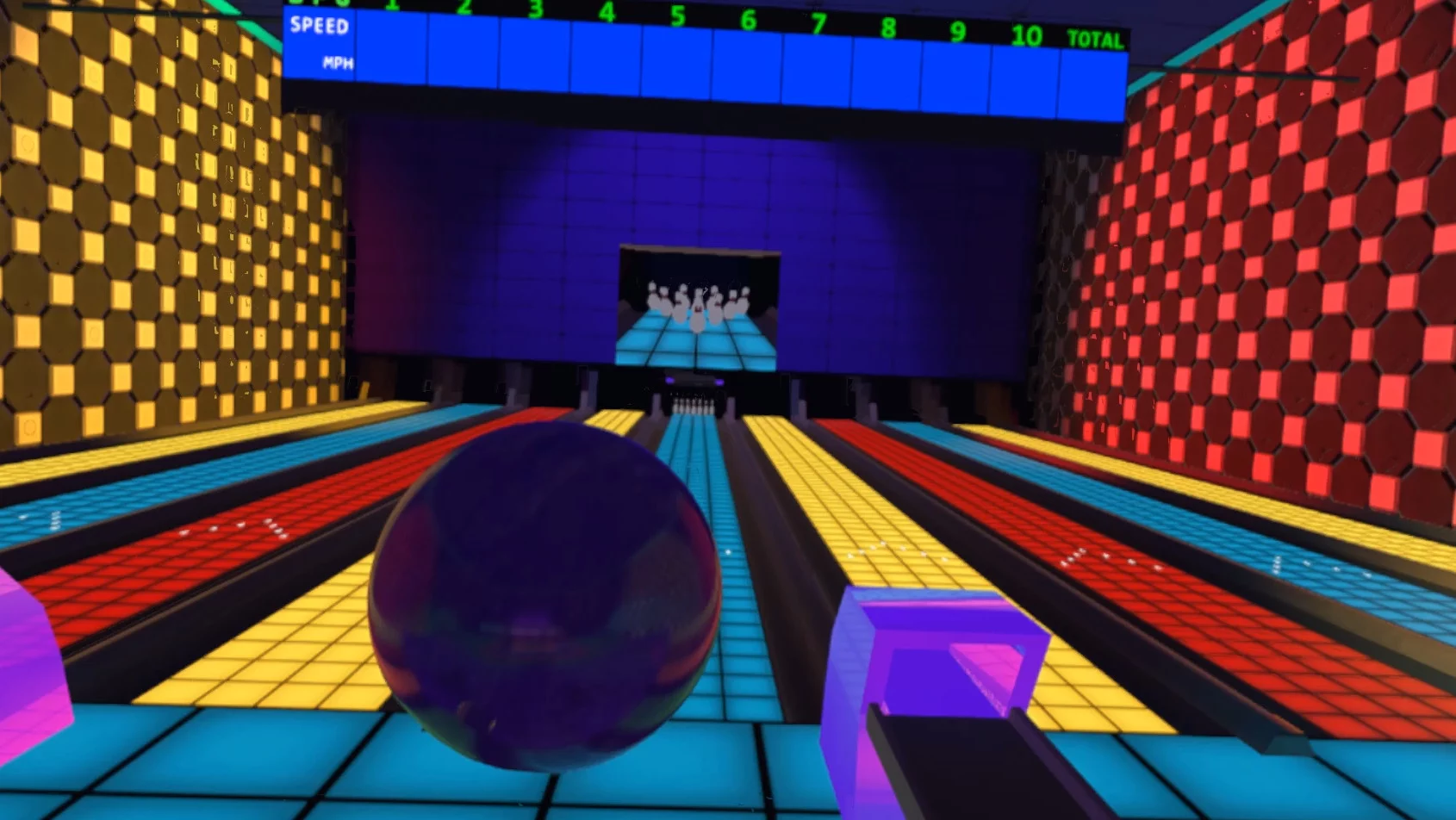 Изображение игры: Hyper Bowling VR