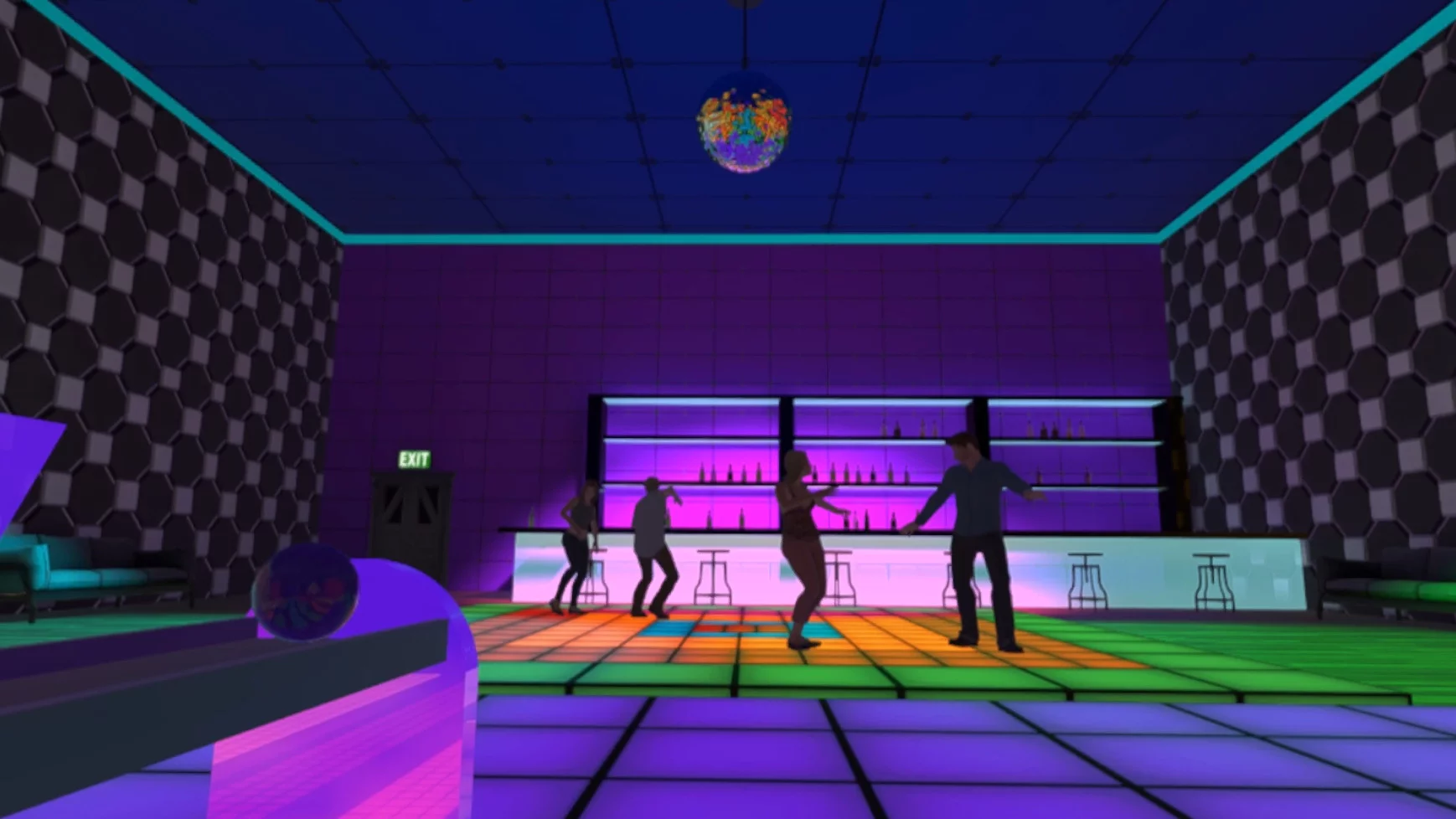Изображение игры: Hyper Bowling VR
