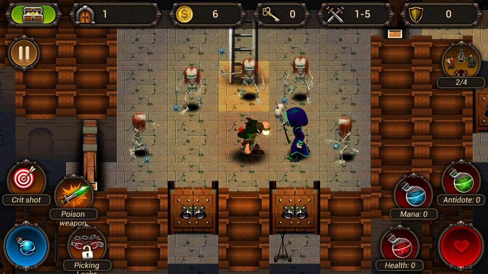 Изображение игры: Dungeon of gain