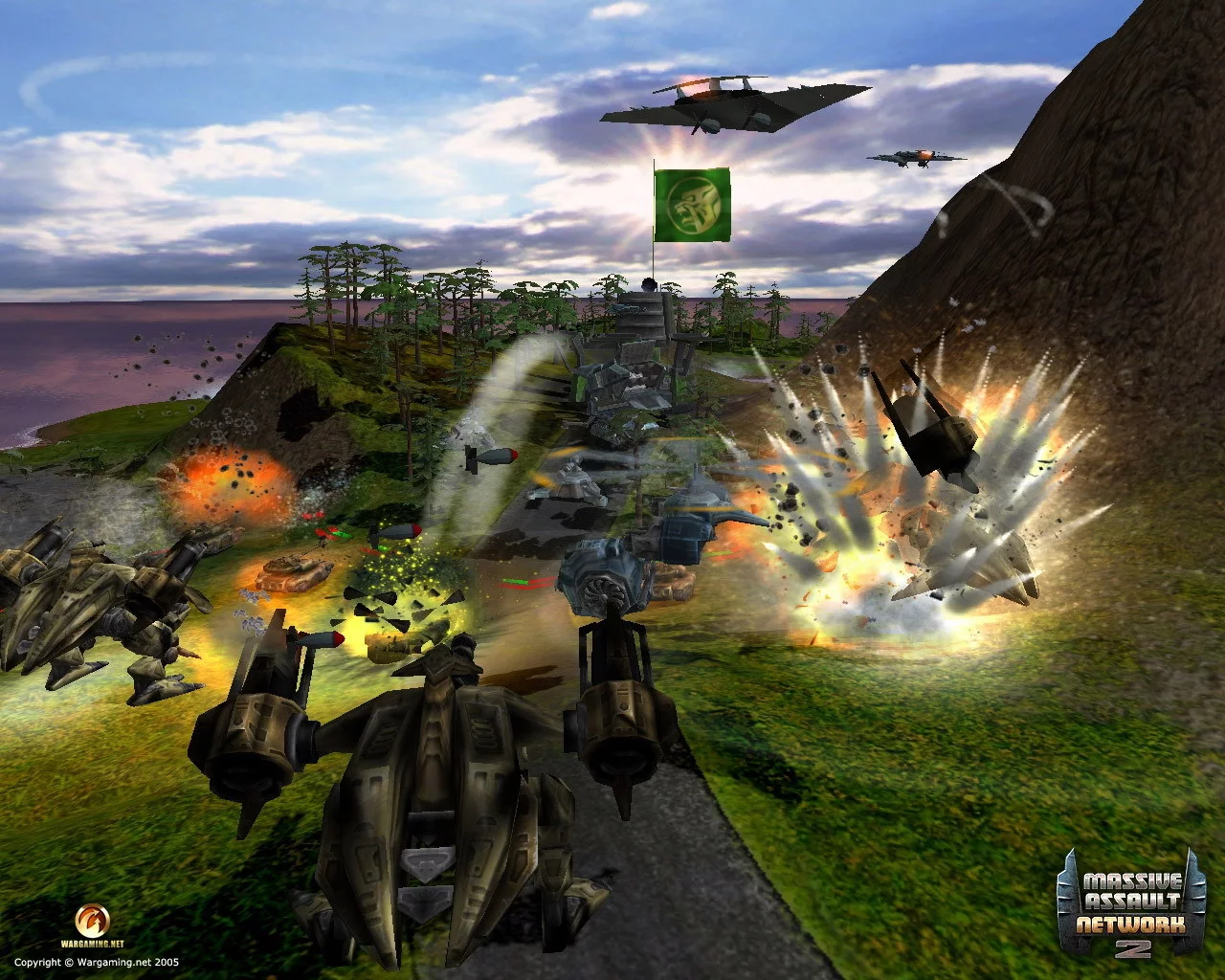 Изображение игры: Massive Assault Network 2