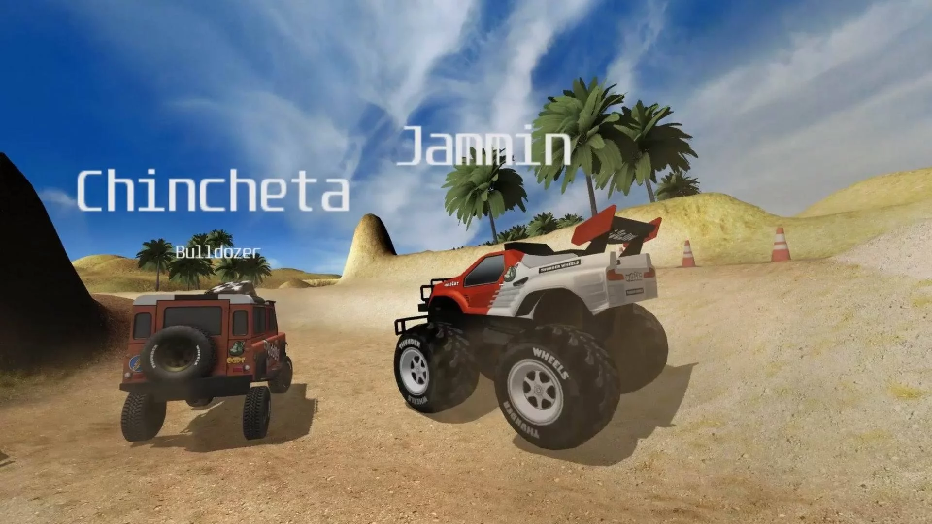 Изображение игры: ThunderWheels Demo