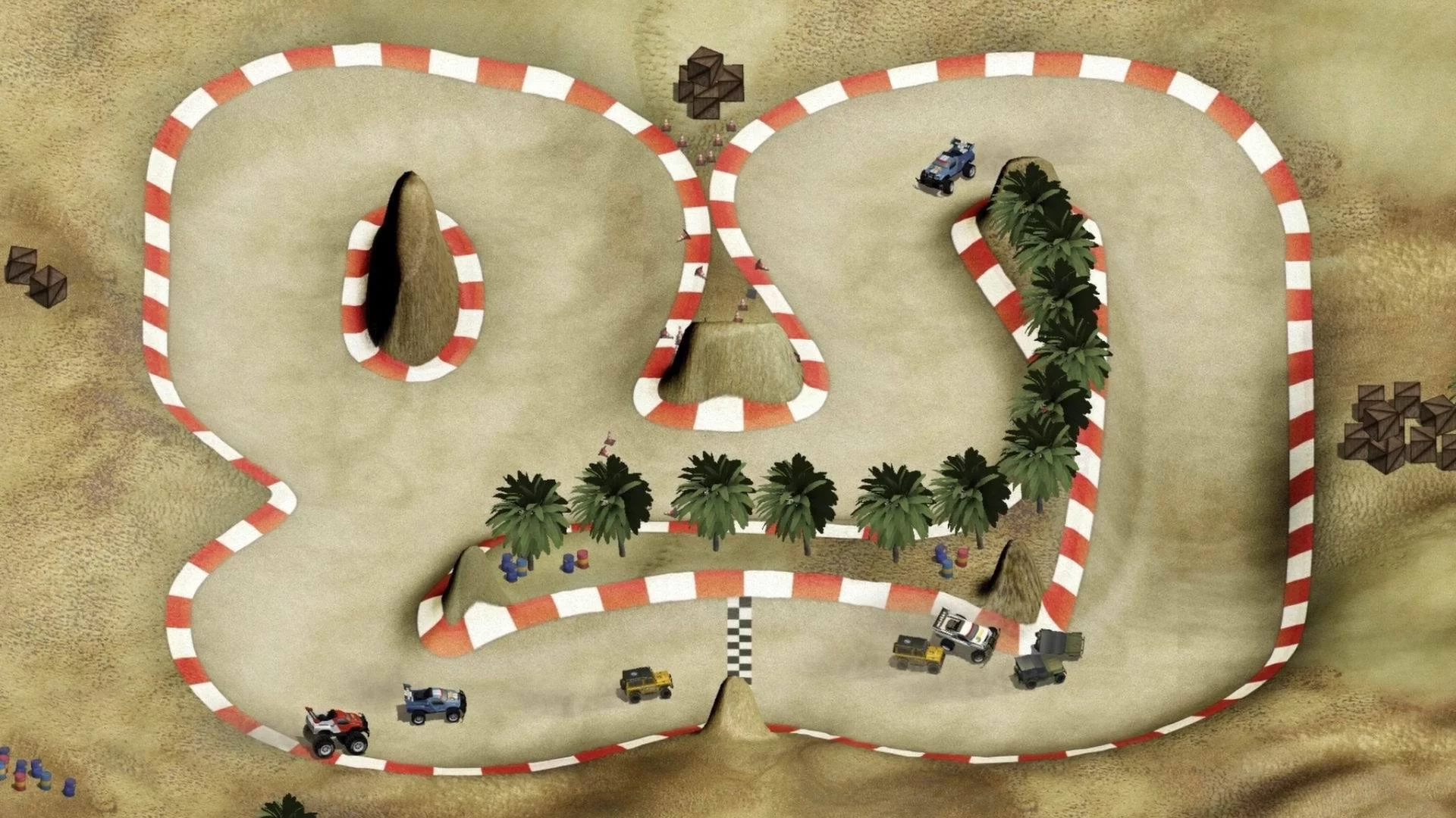 Изображение игры: ThunderWheels Demo