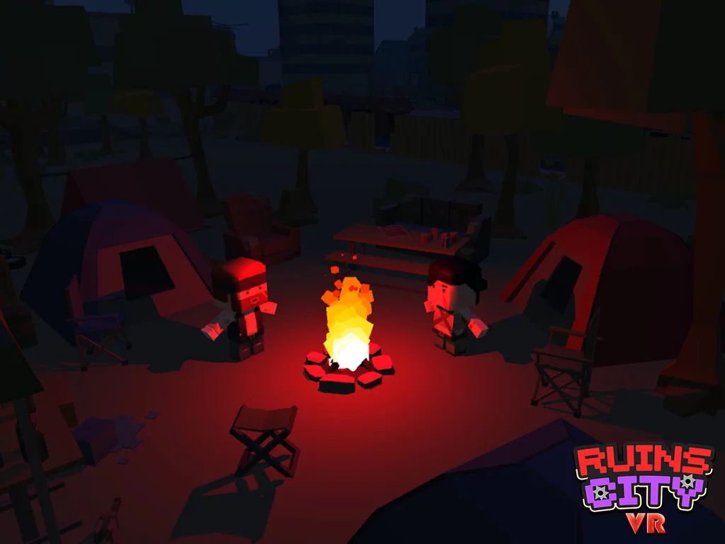 Изображение игры: RuinsCity_VR
