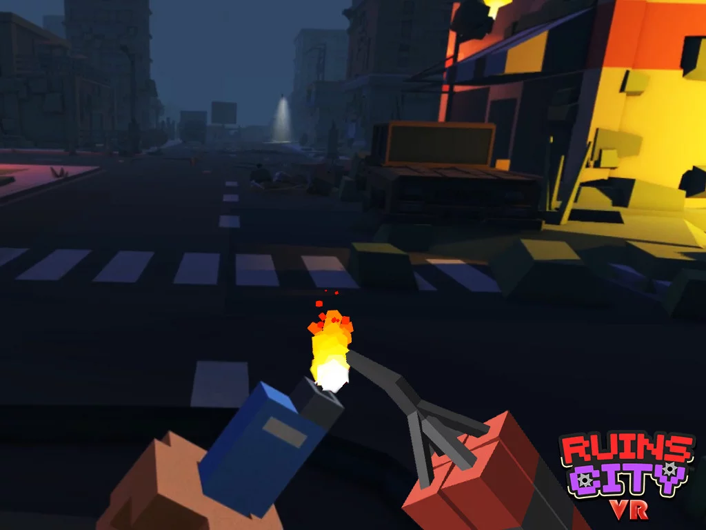 Изображение игры: RuinsCity_VR