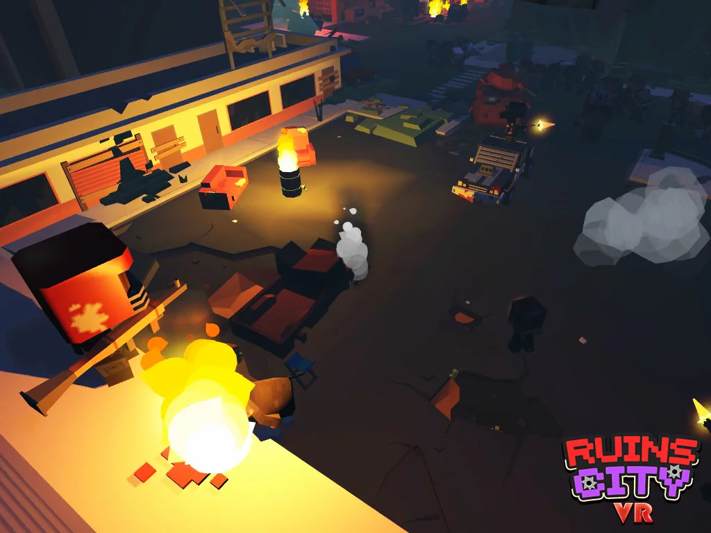 Изображение игры: RuinsCity_VR