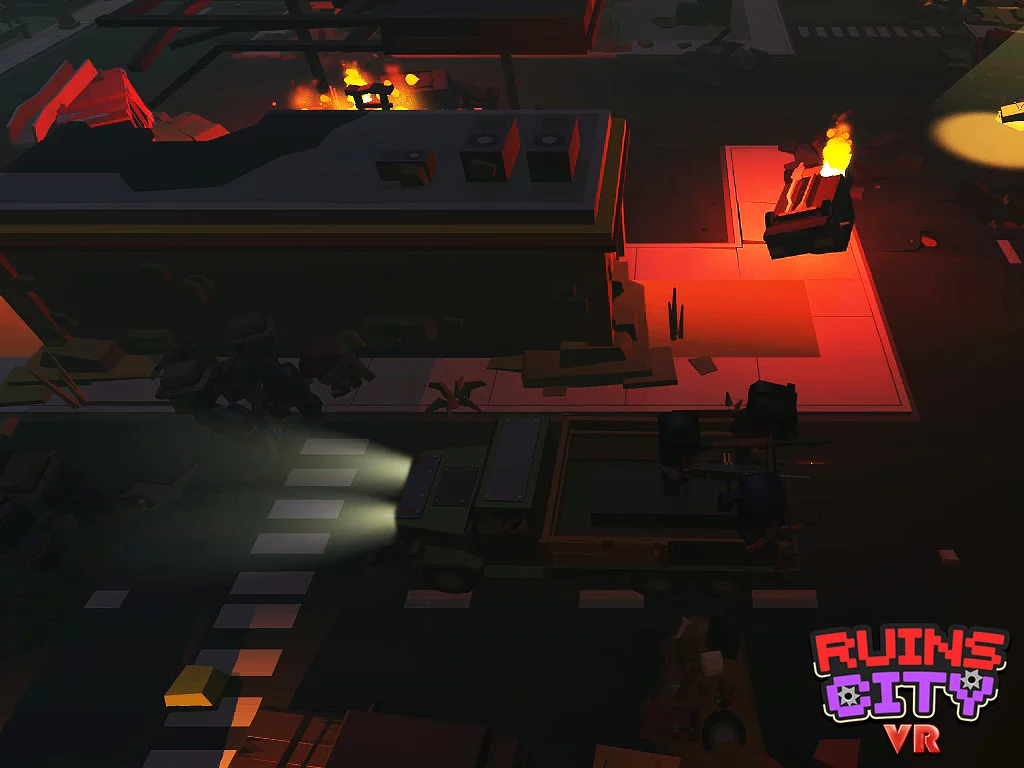 Изображение игры: RuinsCity_VR