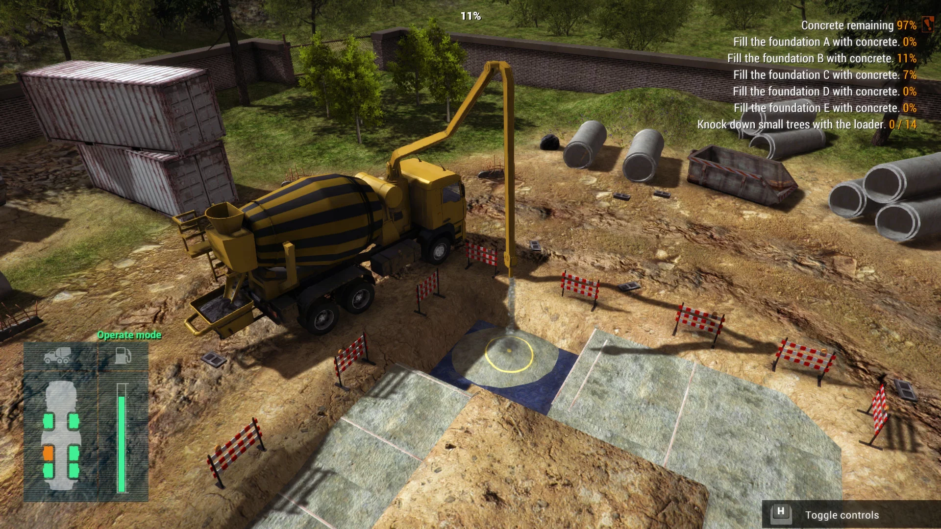 Изображение игры: Construction Machines Simulator 2016