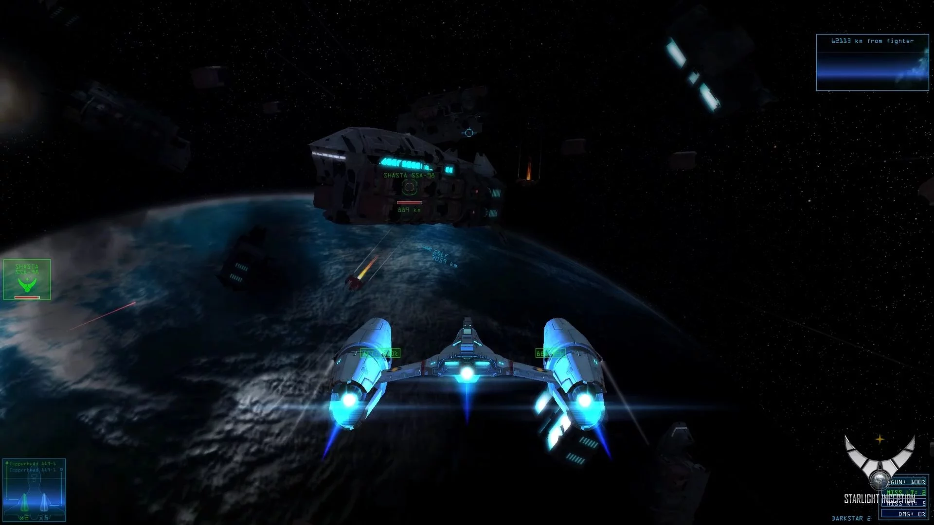 Изображение игры: Starlight Inception 