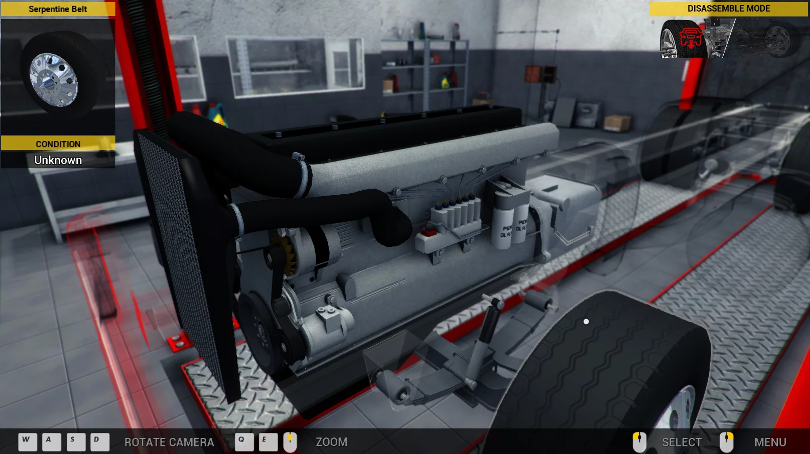 Изображение игры: Truck Mechanic Simulator 2015