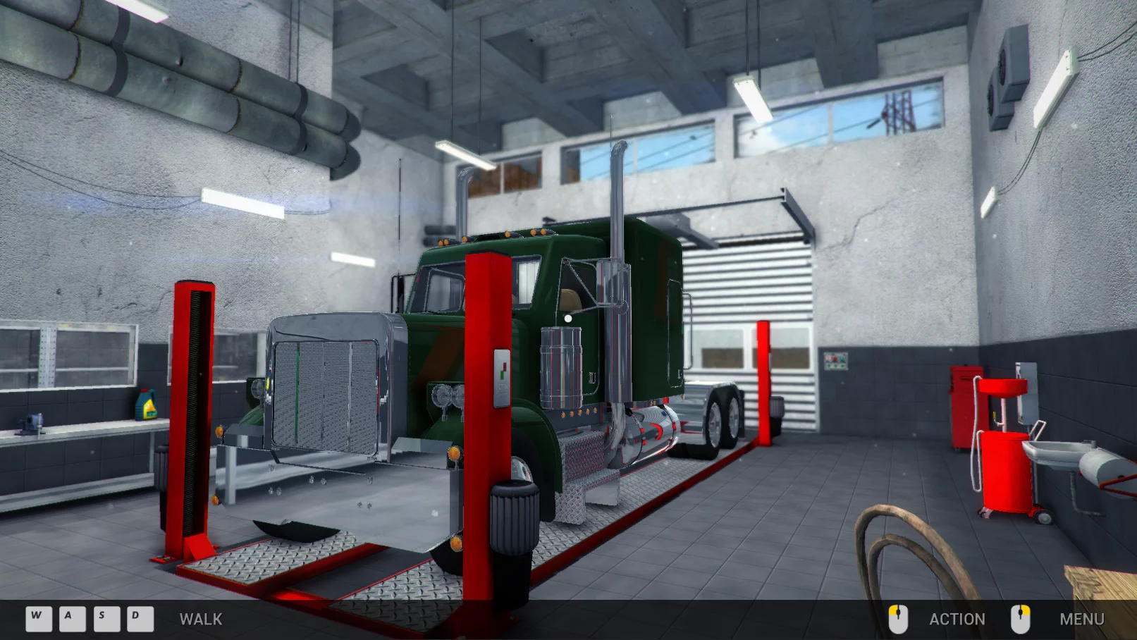 Изображение игры: Truck Mechanic Simulator 2015