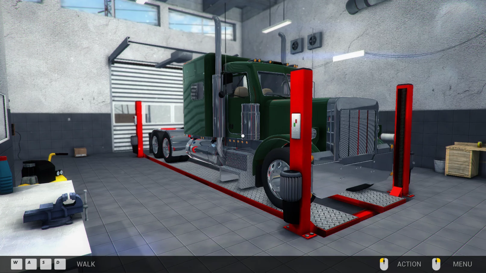 Изображение игры: Truck Mechanic Simulator 2015