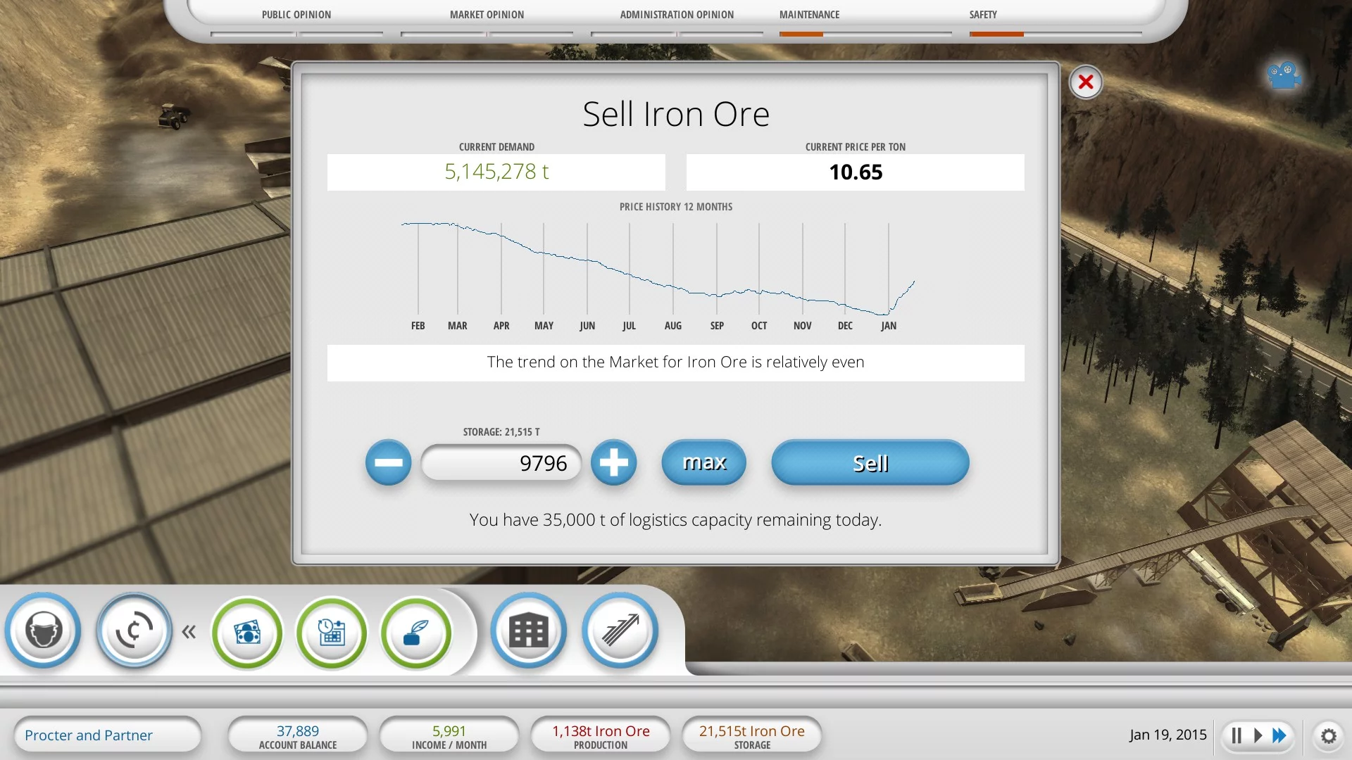 Изображение игры: Mining Industry Simulator