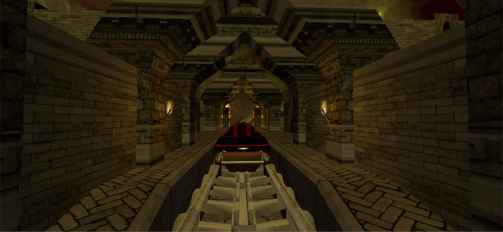 Изображение игры: Ancient VR coaster