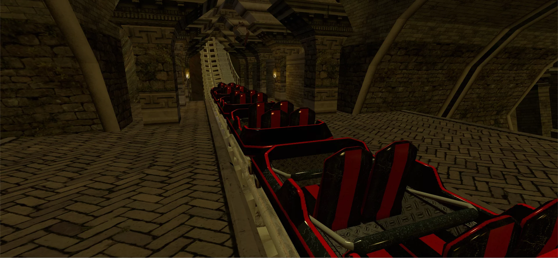 Изображение игры: Ancient VR coaster
