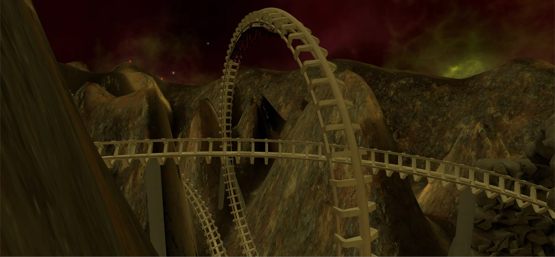 Изображение игры: Ancient VR coaster