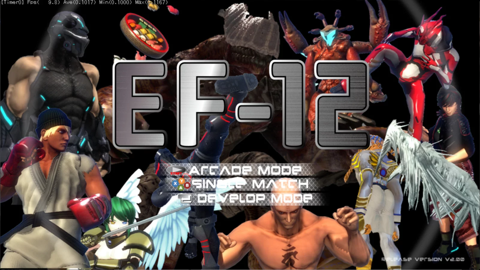 Изображение игры: EF-12: Fighting Game Maker