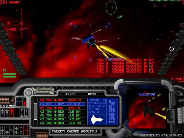 Изображение игры: Independence War Deluxe Edition