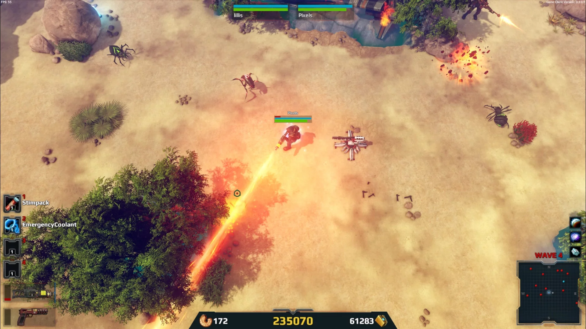 Изображение игры: Dropship Down