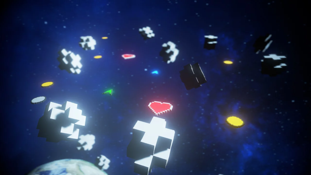 Изображение игры: Pixeloids