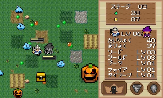 Изображение игры: Witch and Hero(魔女と勇者)