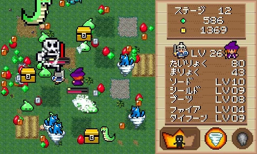 Изображение игры: Witch and Hero(魔女と勇者)