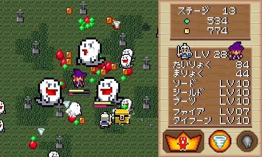 Изображение игры: Witch and Hero(魔女と勇者)