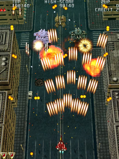 Изображение игры: Raiden III Digital Edition