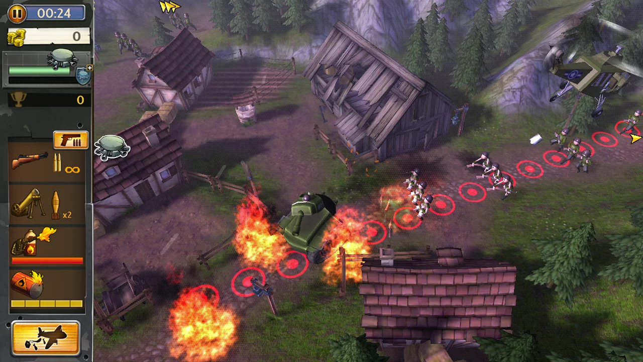 Изображение игры: Hills Of Glory 3D