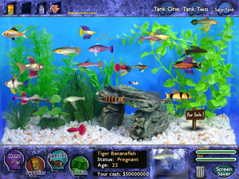 Изображение игры: Fish Tycoon