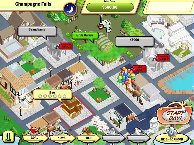 Изображение игры: DinerTown Tycoon