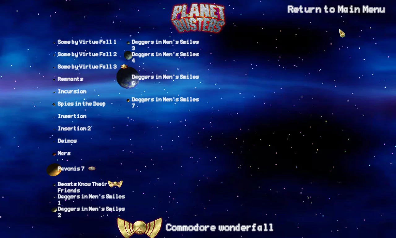 Изображение игры: Planet Busters