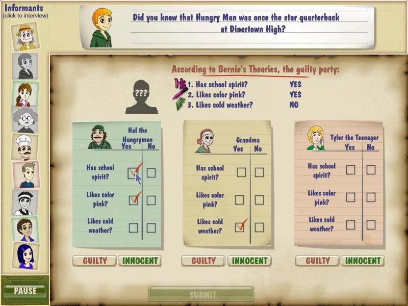 Изображение игры: DinerTown Detective Agency