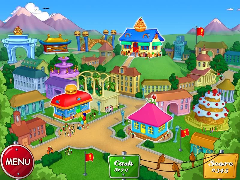 Изображение игры: Cake Mania Main Street
