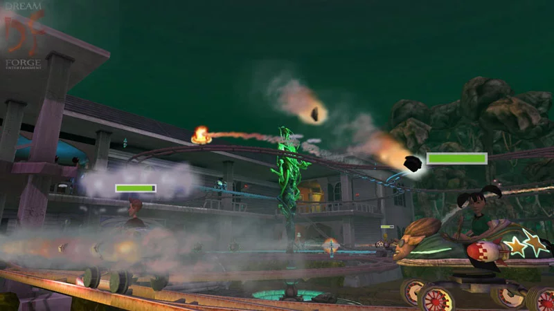 Изображение игры: Doom Rails