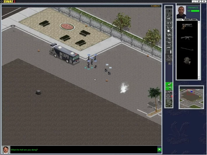 Изображение игры: Police Quest: SWAT 2