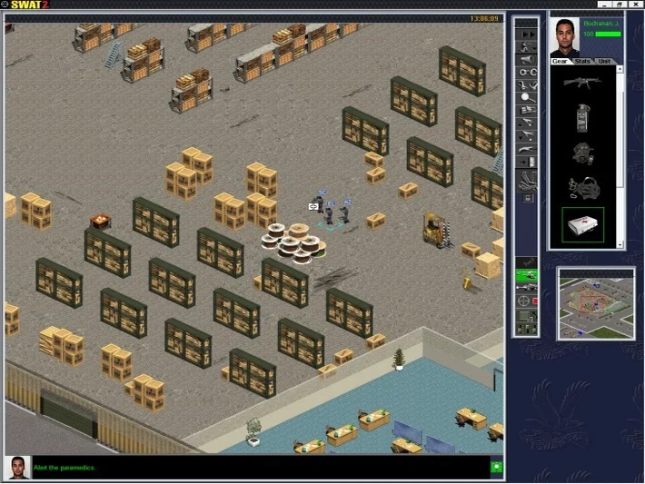 Изображение игры: Police Quest: SWAT 2