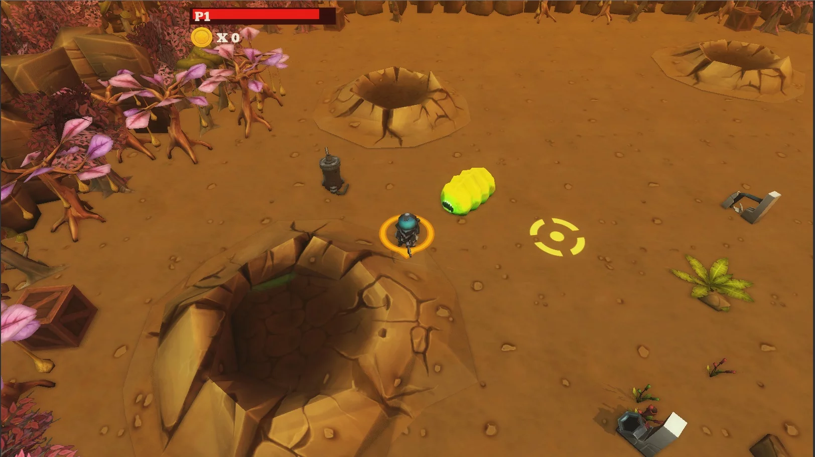 Изображение игры: Slug Blast