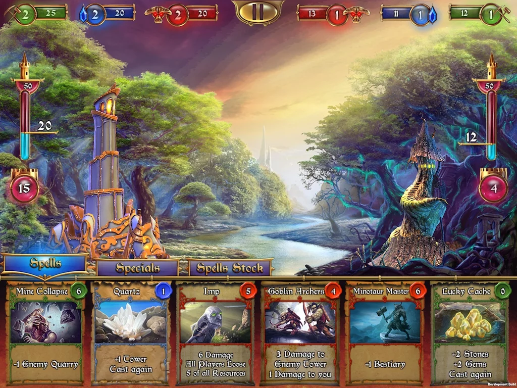 Изображение игры: Wizards' Clash