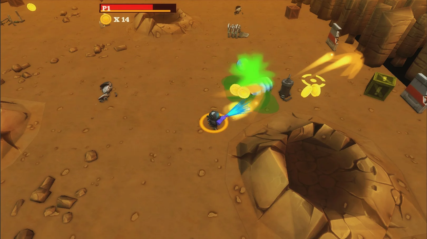 Изображение игры: Slug Blast