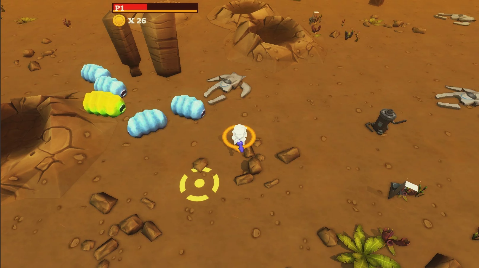 Изображение игры: Slug Blast