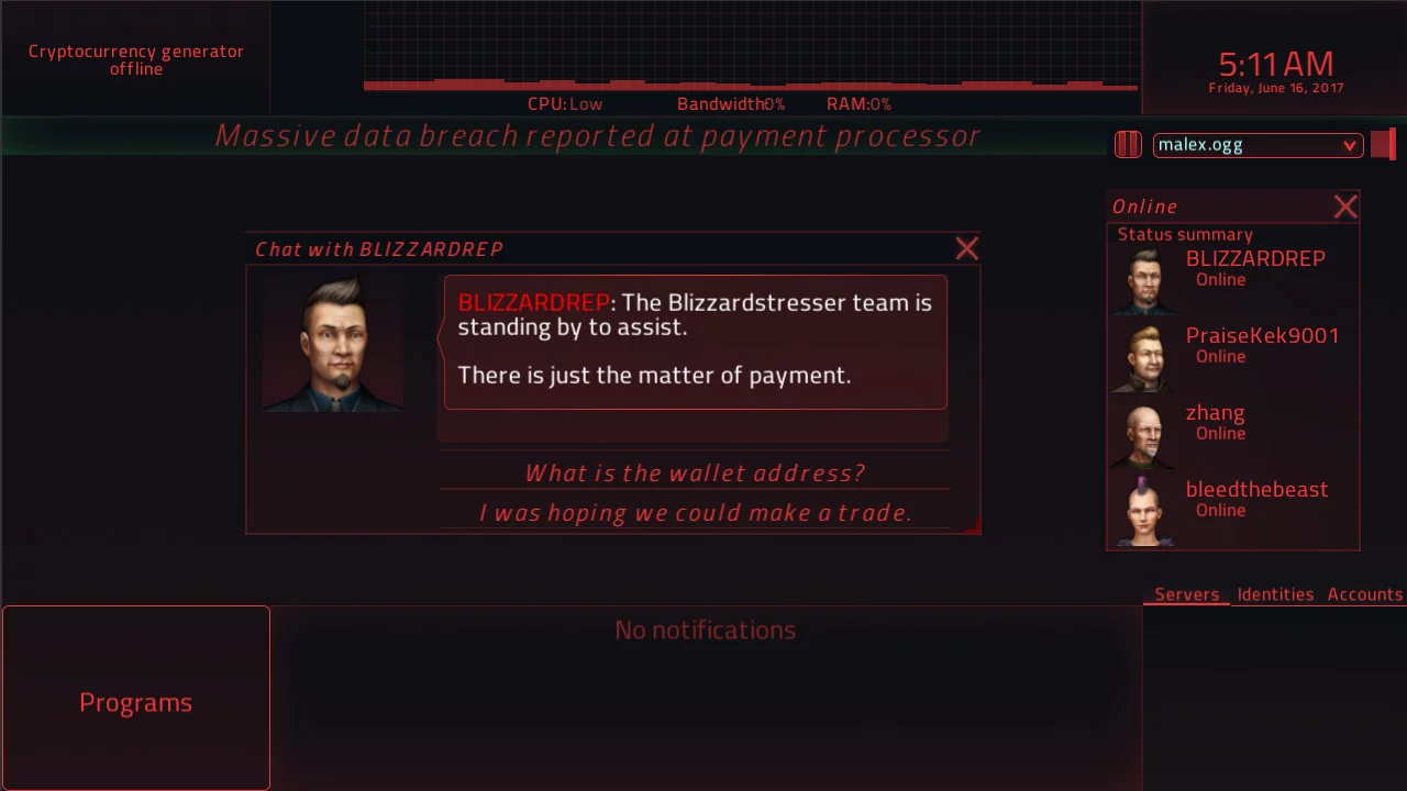 Изображение игры: HACK the FBI