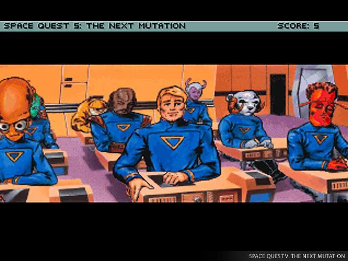 Изображение игры: Space Quest 4+5+6