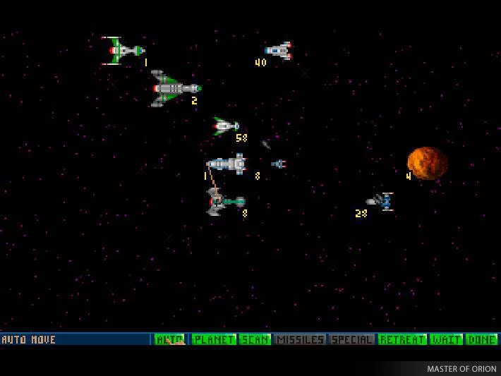 Изображение игры: Master of Orion 1+2
