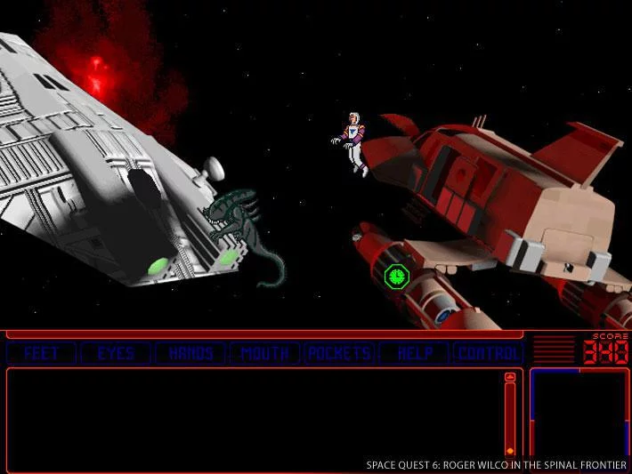 Изображение игры: Space Quest 4+5+6