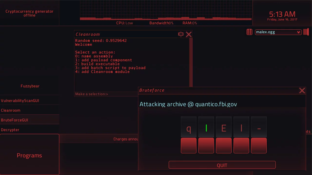 Изображение игры: HACK the FBI