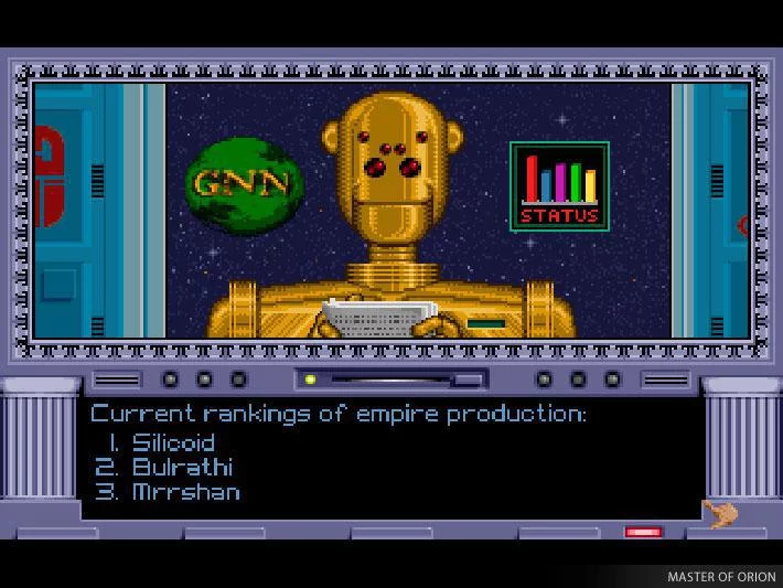Изображение игры: Master of Orion 1+2