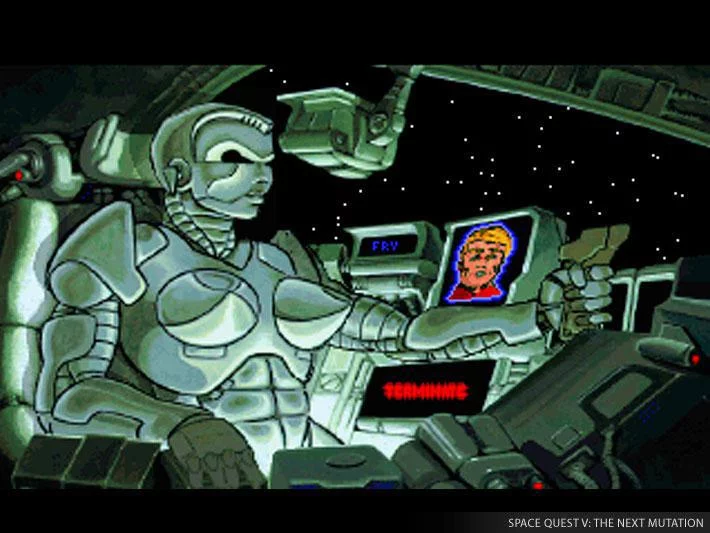 Изображение игры: Space Quest 4+5+6